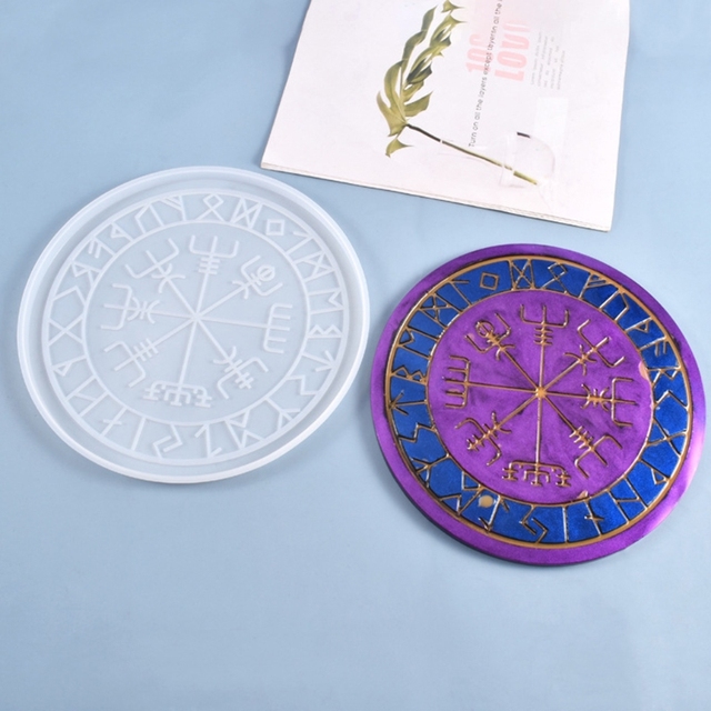 Formy silikonowe Astrologia Astrolabe - 5 stylów transparentnej żywicy epoksydowej - DIY ozdoby dekoracyjne do biżuterii - Wianko - 1