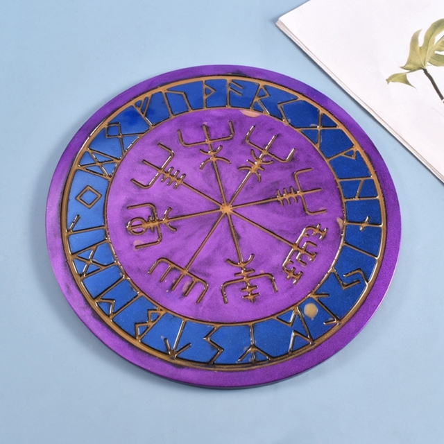 Formy silikonowe Astrologia Astrolabe - 5 stylów transparentnej żywicy epoksydowej - DIY ozdoby dekoracyjne do biżuterii - Wianko - 5