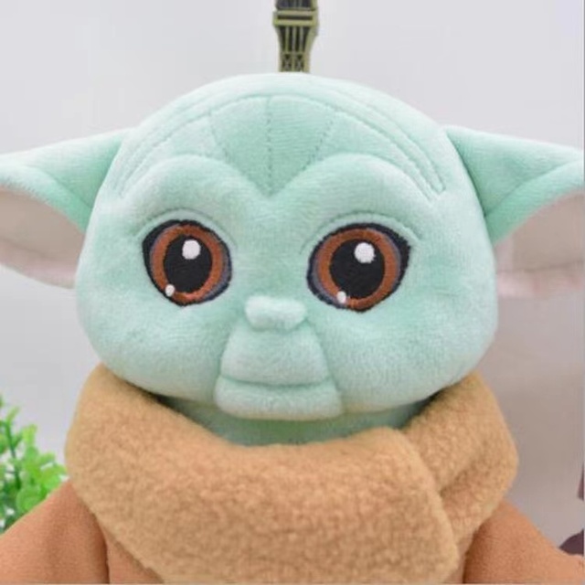 Gwiezdne wojny Yoda Grogu - figura działań 30CM PVC - prezenty zabawki dla dzieci - Wianko - 3