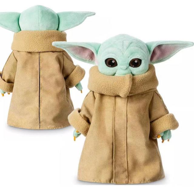 Gwiezdne wojny Yoda Grogu - figura działań 30CM PVC - prezenty zabawki dla dzieci - Wianko - 2