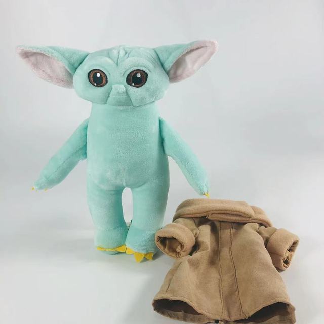 Gwiezdne wojny Yoda Grogu - figura działań 30CM PVC - prezenty zabawki dla dzieci - Wianko - 4