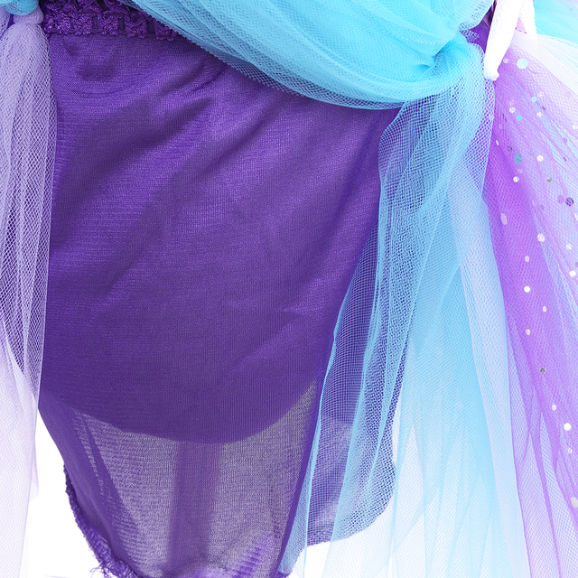 Sukienka księżniczka syrenki Tutu dla dziewczynek na przyjęcie urodzinowe, Halloween i cosplay - rozgwiazda, dzieci kostium syreny 1-12 lat - Wianko - 11