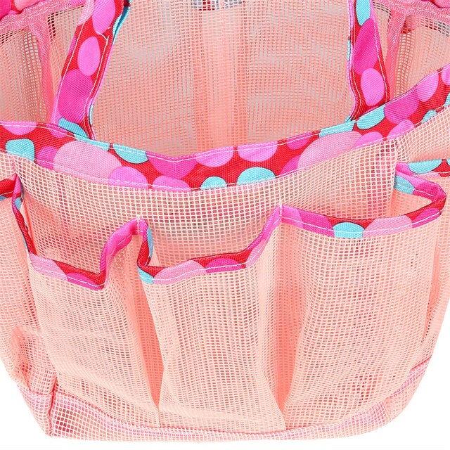 Szybkoschnąca torba siatkowa na plażę z boczną kieszenią - idealna na pikniki i podróże - Wianko - 10