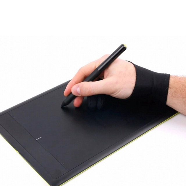 Rękawiczki artystyczne anti-porastające na Tablet graficzny z podświetlanym wyświetlaczem i śledzeniem - XP-Pen HUION WACOM - S/M/L - Wianko - 5