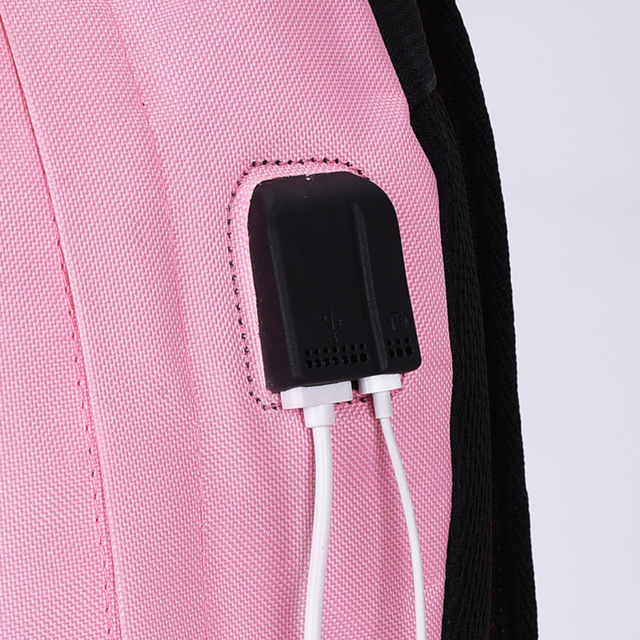 Plecak Tik Tok z portem USB dla nastolatków - Wianko - 8