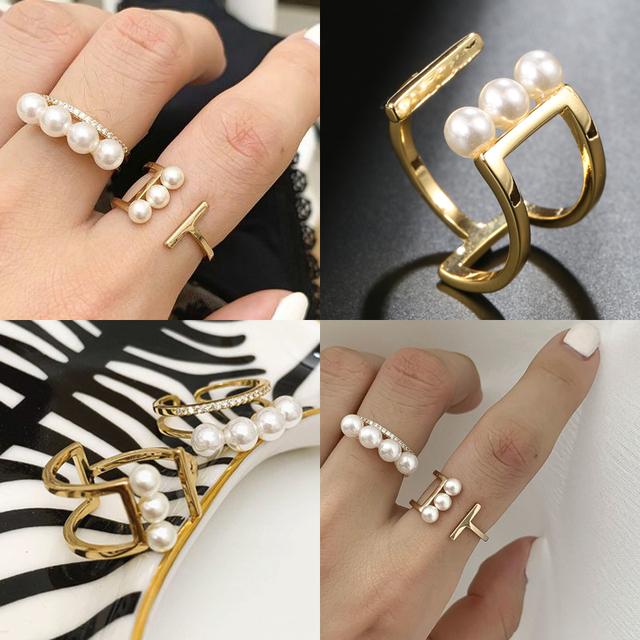 Pierścionek Kinel 2021 - modny, wykonany z różowego złota, zdobiony koreańskim białym emaliowanym liściem - biżuteria ślubna - Wianko - 19