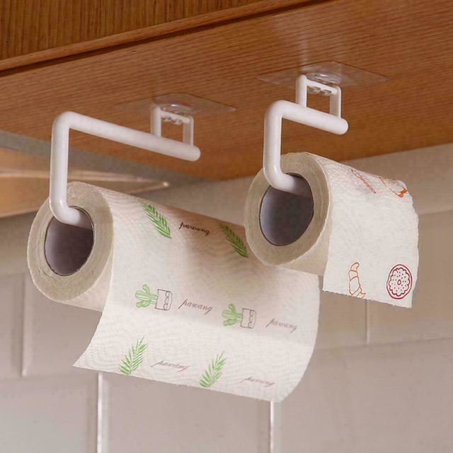 Wieszak na ręczniki, stojak na papier kuchenny i uchwyt na rolkę papieru do łazienki - akcesoria toaletowe - Wianko - 5