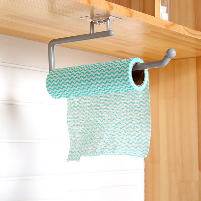 Wieszak na ręczniki, stojak na papier kuchenny i uchwyt na rolkę papieru do łazienki - akcesoria toaletowe - Wianko - 9