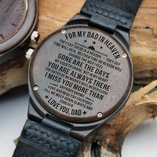 Pasek zegarek kwarcowy z lampką nocną personalizowany - idealny prezent na Dzień Ojca - Wianko - 6
