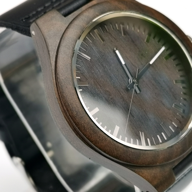 Pasek zegarek kwarcowy z lampką nocną personalizowany - idealny prezent na Dzień Ojca - Wianko - 3