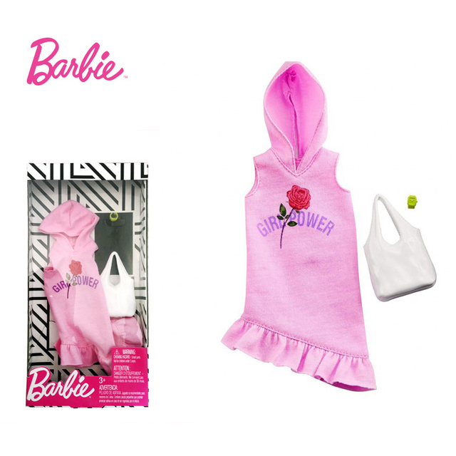 Lalka Barbie GGG49-52 z akcesoriami i modnymi strojami, w tym bluzką i koszulą, dla codziennych ubiorów i festiwalowych stylizacji - zabawka księżniczka - Wianko - 6