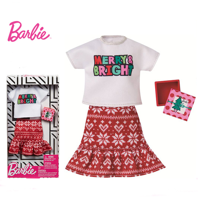 Lalka Barbie GGG49-52 z akcesoriami i modnymi strojami, w tym bluzką i koszulą, dla codziennych ubiorów i festiwalowych stylizacji - zabawka księżniczka - Wianko - 3