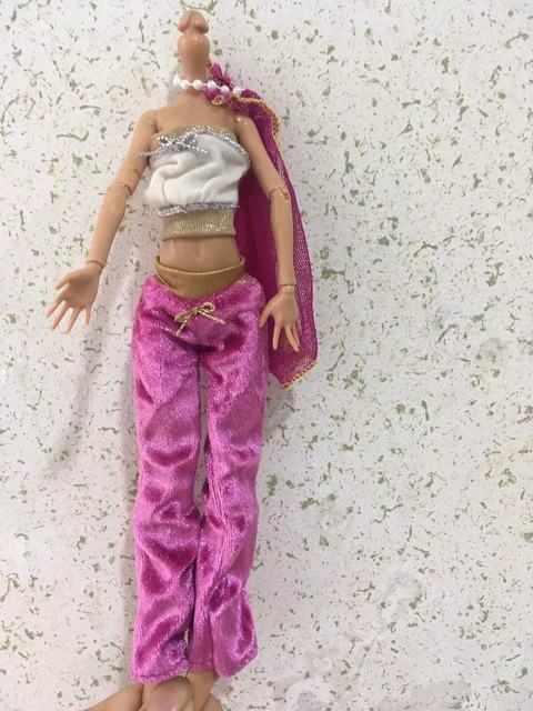 Sukienka spódnica dla lalek Bratz Handmade, 1/6 skala Monster High, DIY dekory, modowa odzież dla lalek - Wianko - 32