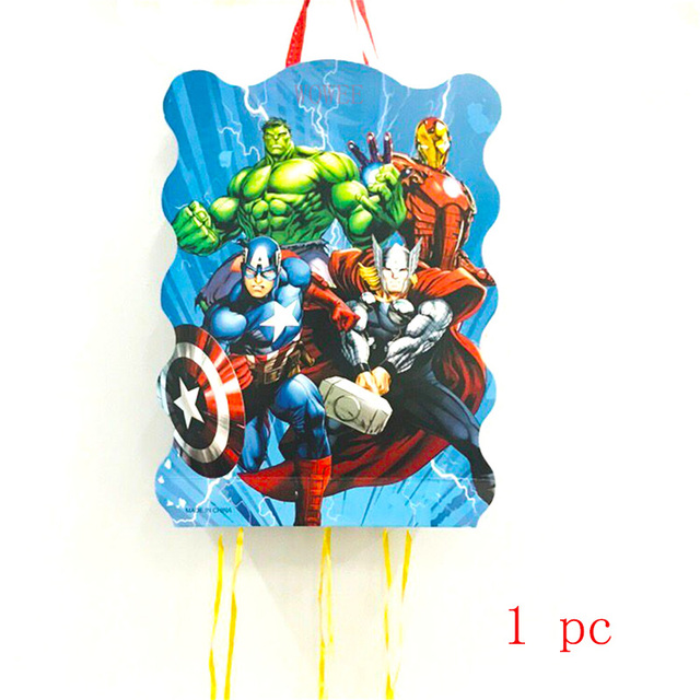 Jednorazowy obrus Avengers na imprezę dziecięcą - naczynie jednorazowe na urodziny i festiwal superbohaterów - Wianko - 23