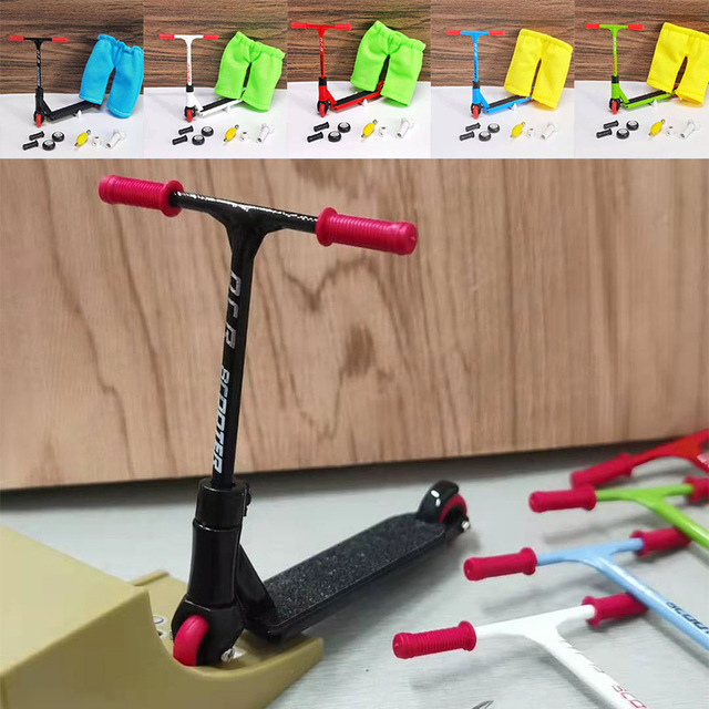 Mini deskorolka Alloy dwukołowiec Fingerboard BMX Fingertip Tech zabawki do gier chłopiec Desk - Wianko - 12