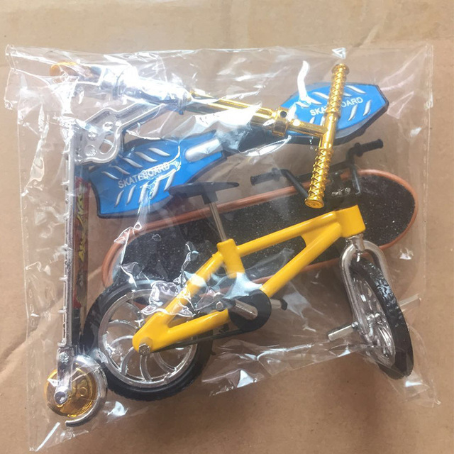 Mini deskorolka Alloy dwukołowiec Fingerboard BMX Fingertip Tech zabawki do gier chłopiec Desk - Wianko - 22