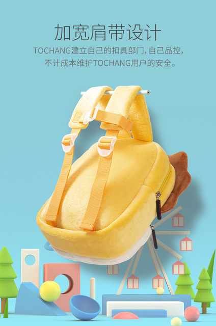 Plecak dziecięcy miękki pluszowy 3D ze zwierzętami - Wianko - 9