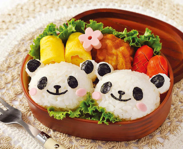 Forma do sushi LMETJMA japoński Bento Panda z zestawem nori punch KC0819-4 - Wianko - 24