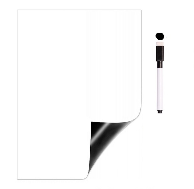 Magnetyczna tablica lodówka A5 z markerem i gumką - idealna do notatek i menu - Wianko - 10