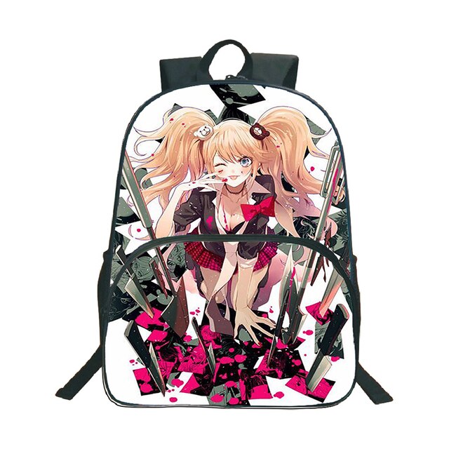 Plecak Anime Danganronpa Monokuma - wzór niedźwiedzia, podróżny, na laptopa (Mochila Torba Studentka Nastolatka Szkoła Książka Podróż) - Wianko - 30