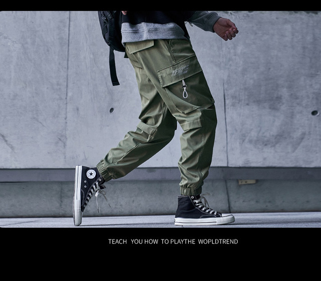 Kombinezon dresowy męski Jesień/Zima w nowym, japońskim stylu - marka główna ulica, casual spodnie biegacze - Wianko - 10