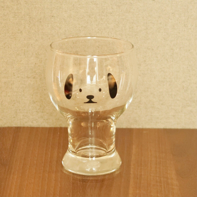 Kubek na mleko i herbatę z motywem miś Kawaii Puppy - przezroczyste szkło o dużej pojemności - Wianko - 2