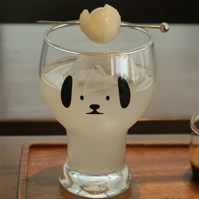 Kubek na mleko i herbatę z motywem miś Kawaii Puppy - przezroczyste szkło o dużej pojemności - Wianko - 8