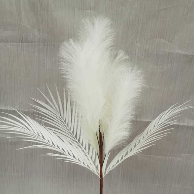 Sztuczny kwiat reed 90CM – dekoracyjna aranżacja ślubna i przyjęcie, DIY domowy, różne kolory - Wianko - 2
