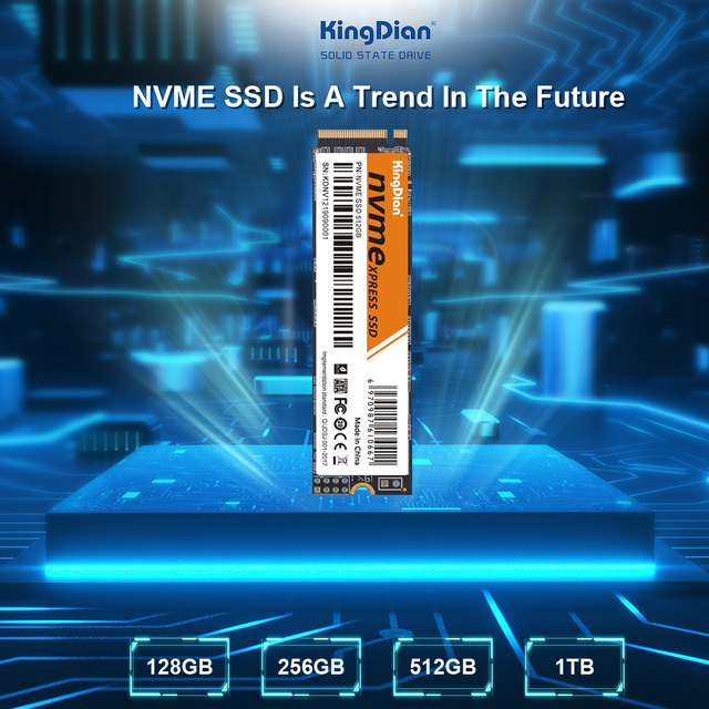 KingDian M.2 PCIe NVMe SSD 128GB-2TB 2280 - wewnętrzne dyski półprzewodnikowe do laptopa i komputera PC - Wianko - 2