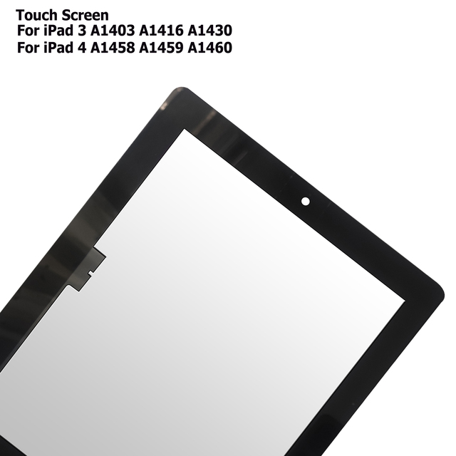 Ekran dotykowy 10 sztuk dla iPad 3 A1416 A1430 A1403 i iPad 4 A1458 A1459 A1460 - wymiana szklanego panelu - Wianko - 4
