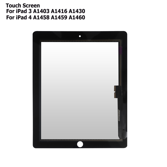 Ekran dotykowy 10 sztuk dla iPad 3 A1416 A1430 A1403 i iPad 4 A1458 A1459 A1460 - wymiana szklanego panelu - Wianko - 3