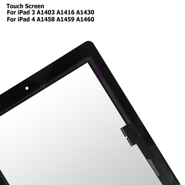 Ekran dotykowy 10 sztuk dla iPad 3 A1416 A1430 A1403 i iPad 4 A1458 A1459 A1460 - wymiana szklanego panelu - Wianko - 5