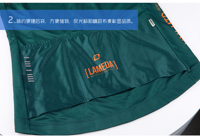 Męska koszulka rowerowa LAMEDA 2021 - wygodna jazda wiosną i latem z oddychającym materiałem, długimi rękawami oraz silikonowym dołem - Wianko - 10
