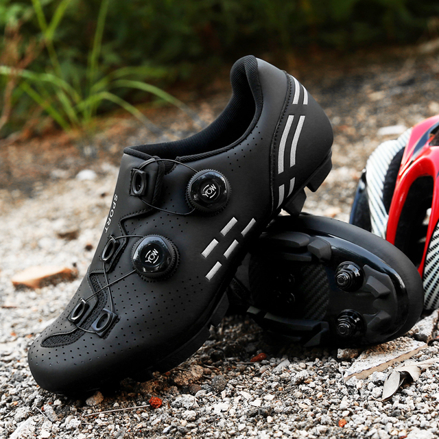 Buty rowerowe damskie Nowi mężczyźni Sneaker Mtb z SPD, prędkość, płaskie trampki Mountain Bike - Wianko - 12