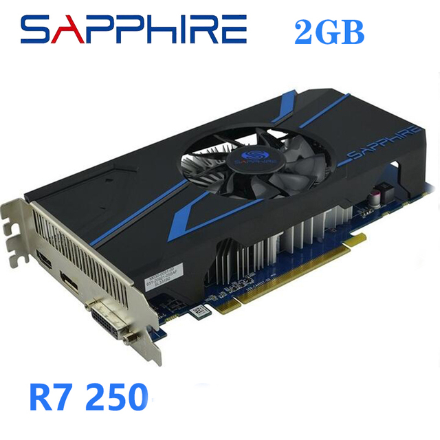 Karta graficzna SAPPHIRE R7 250 1GB 2GB GDDR5 dla AMD Radeon R7 250X HDMI DVI DirectX (używana) - Wianko - 5