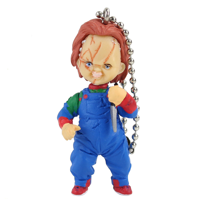 Figurka akcji NECA straszny Chucky – rysunek, zabawka dla dzieci, gra panna młoda, Chucky wisiorek keychain Doll - Wianko - 5
