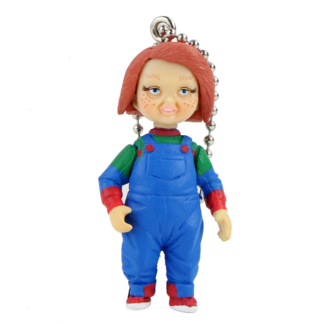 Figurka akcji NECA straszny Chucky – rysunek, zabawka dla dzieci, gra panna młoda, Chucky wisiorek keychain Doll - Wianko - 4