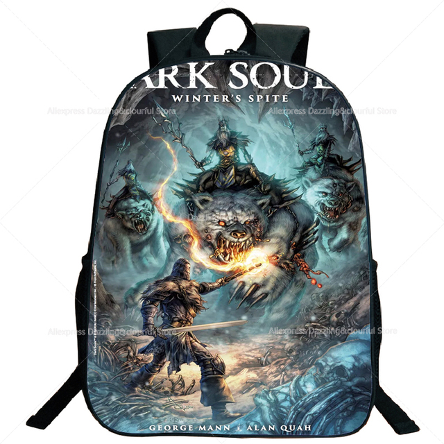 Plecak szkolny Dark Soul Artorias dla nastolatków - modny, podróżny plecak dla chłopców i dziewcząt - Wianko - 12