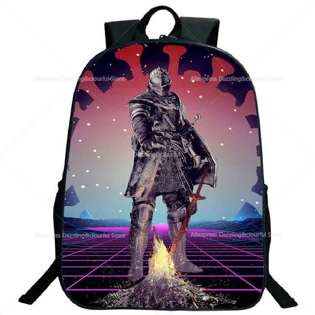Plecak szkolny Dark Soul Artorias dla nastolatków - modny, podróżny plecak dla chłopców i dziewcząt - Wianko - 23
