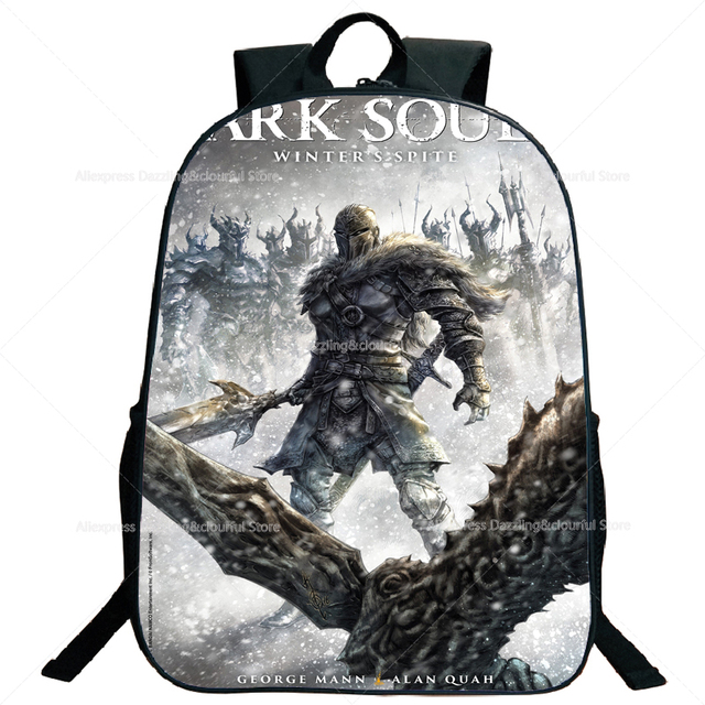 Plecak szkolny Dark Soul Artorias dla nastolatków - modny, podróżny plecak dla chłopców i dziewcząt - Wianko - 18