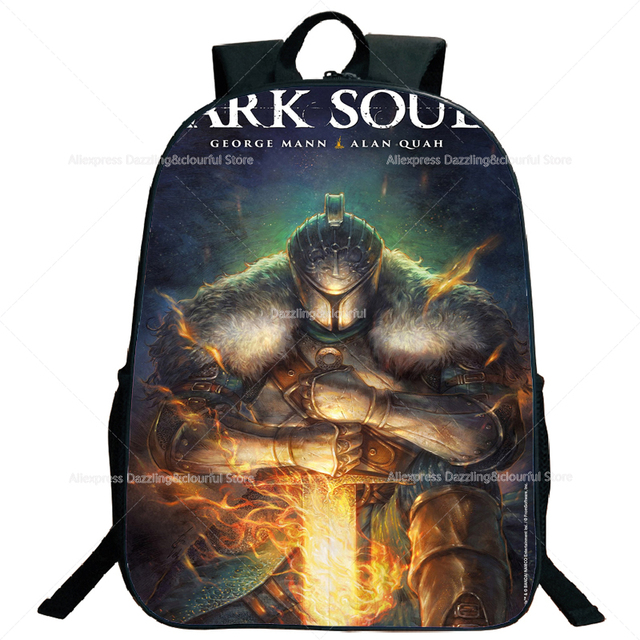 Plecak szkolny Dark Soul Artorias dla nastolatków - modny, podróżny plecak dla chłopców i dziewcząt - Wianko - 27