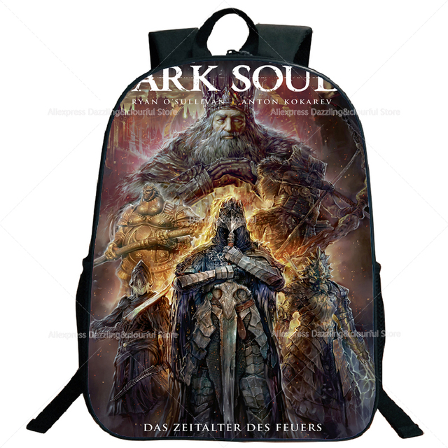 Plecak szkolny Dark Soul Artorias dla nastolatków - modny, podróżny plecak dla chłopców i dziewcząt - Wianko - 7