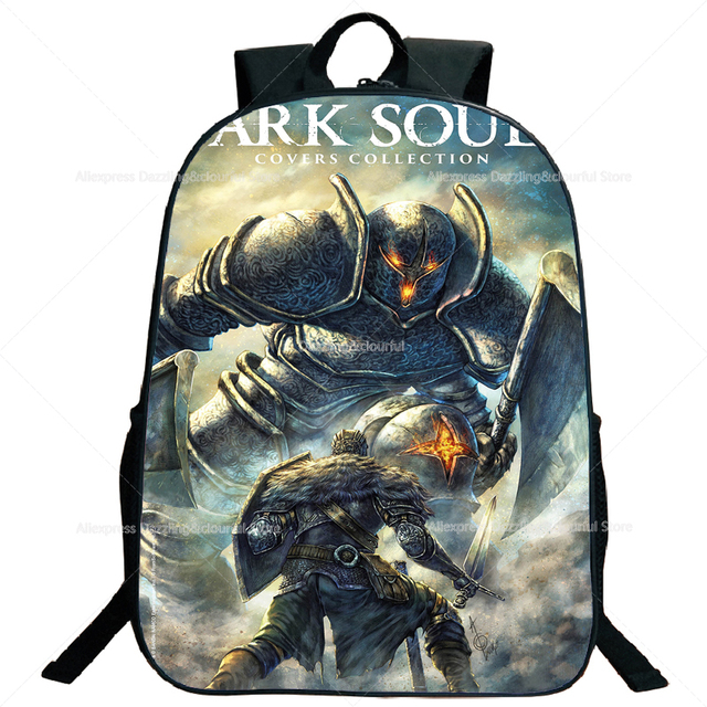 Plecak szkolny Dark Soul Artorias dla nastolatków - modny, podróżny plecak dla chłopców i dziewcząt - Wianko - 6