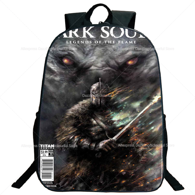 Plecak szkolny Dark Soul Artorias dla nastolatków - modny, podróżny plecak dla chłopców i dziewcząt - Wianko - 10