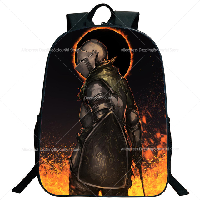 Plecak szkolny Dark Soul Artorias dla nastolatków - modny, podróżny plecak dla chłopców i dziewcząt - Wianko - 31