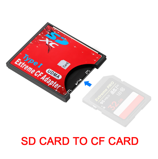Adapter Micro SD TF na CF/karta pamięci SD - Wianko - 1