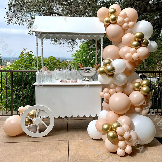 Zestaw romantyczny balonów różowe balony Garland Arch Kit dekoracje weselne i urodzinowe - Wianko - 10