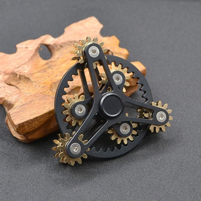 YOOAP Gears Fidget Spinner - Spiral Desktop Antystresowa Zabawka z Żyroskopem dla Palców - Wianko - 15