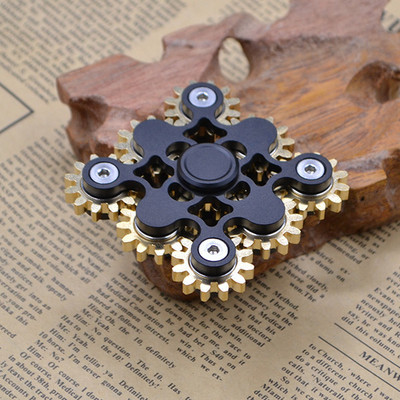 YOOAP Gears Fidget Spinner - Spiral Desktop Antystresowa Zabawka z Żyroskopem dla Palców - Wianko - 2