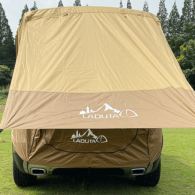 Bagażnik namiotowy samochodowy Outdoor Mobile z parasolką i przeciwwodnym pokrowcem - Namioty Camping Extension - Wianko - 9
